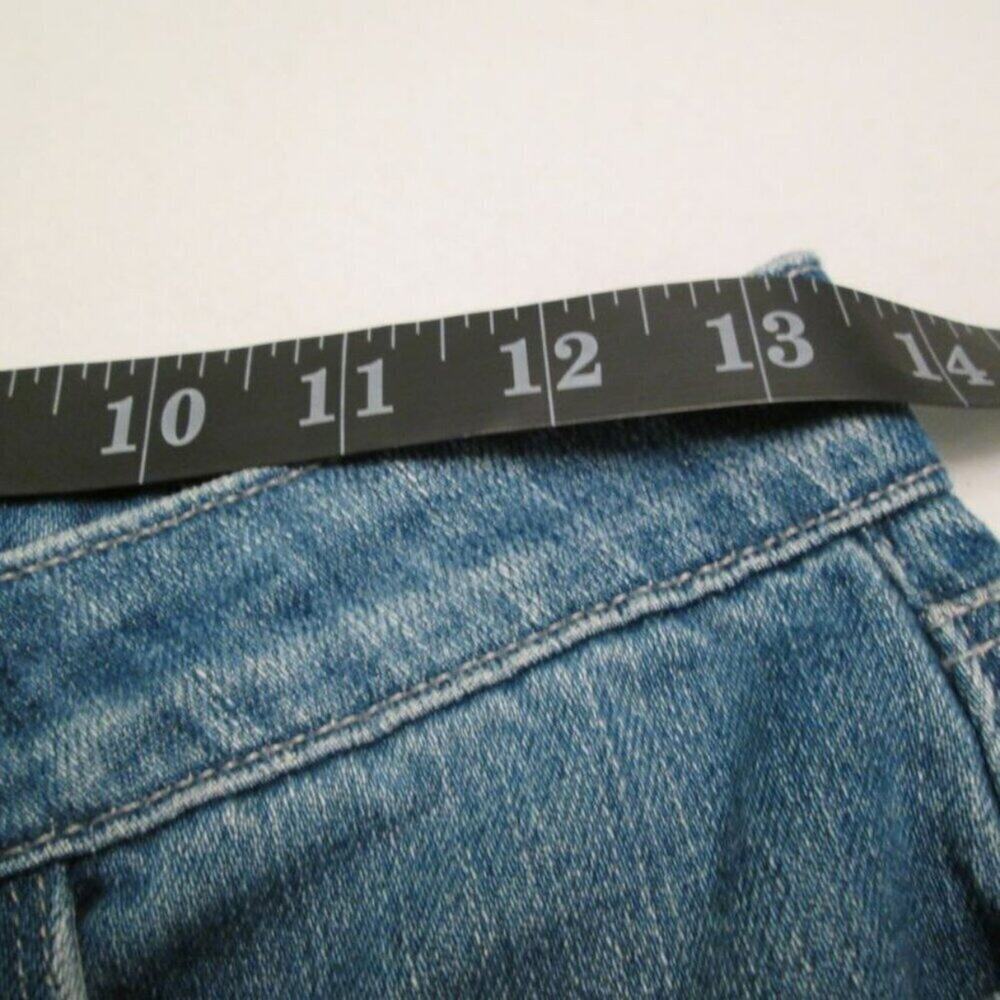 Women's L'Agence Medium Wash Denim Jeans- Raw Hem-Size 25 preowned-GUC - Picture 9 of 15